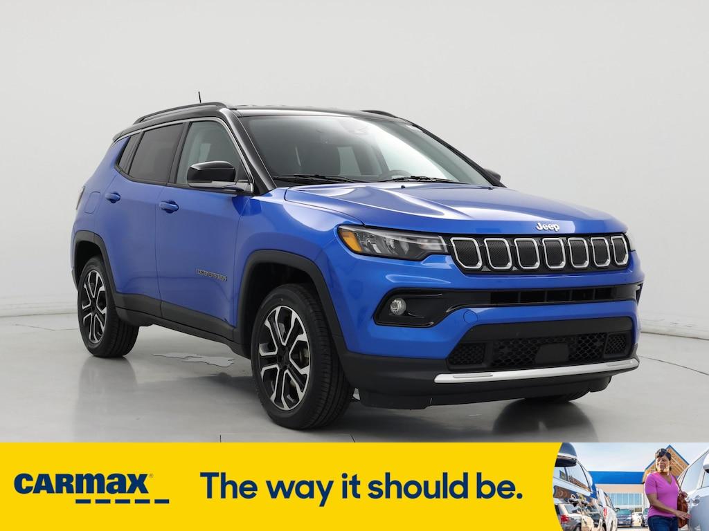 used 2022 Jeep Compass car, priced at $23,998