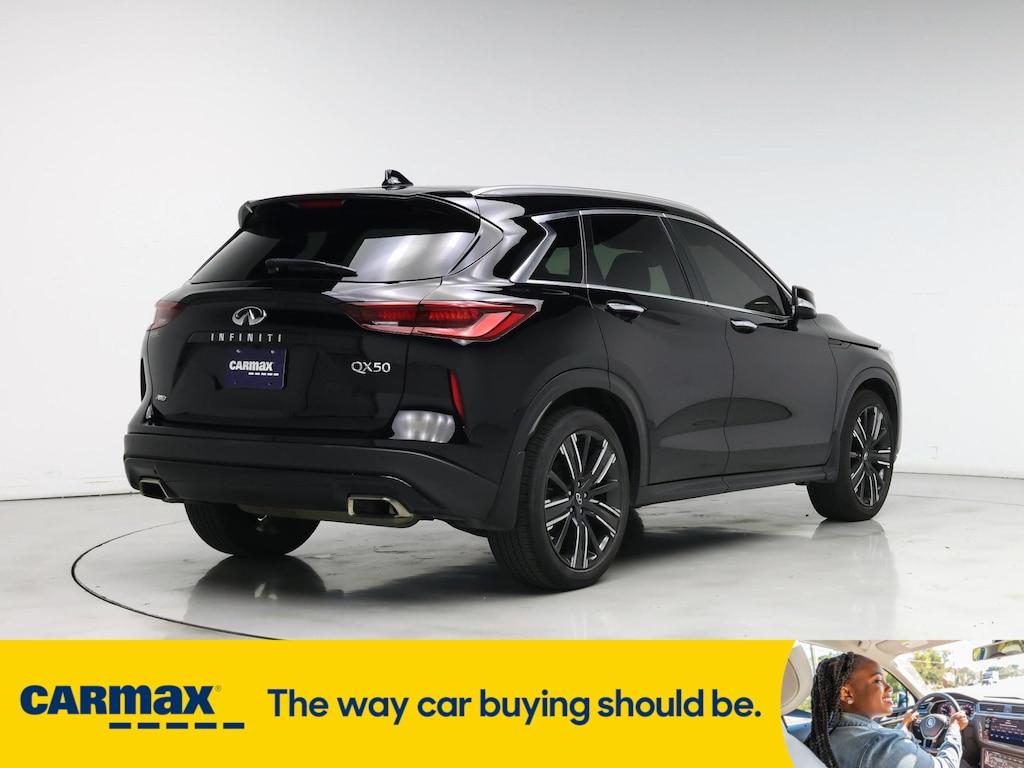 used 2022 INFINITI QX50 car, priced at $29,998