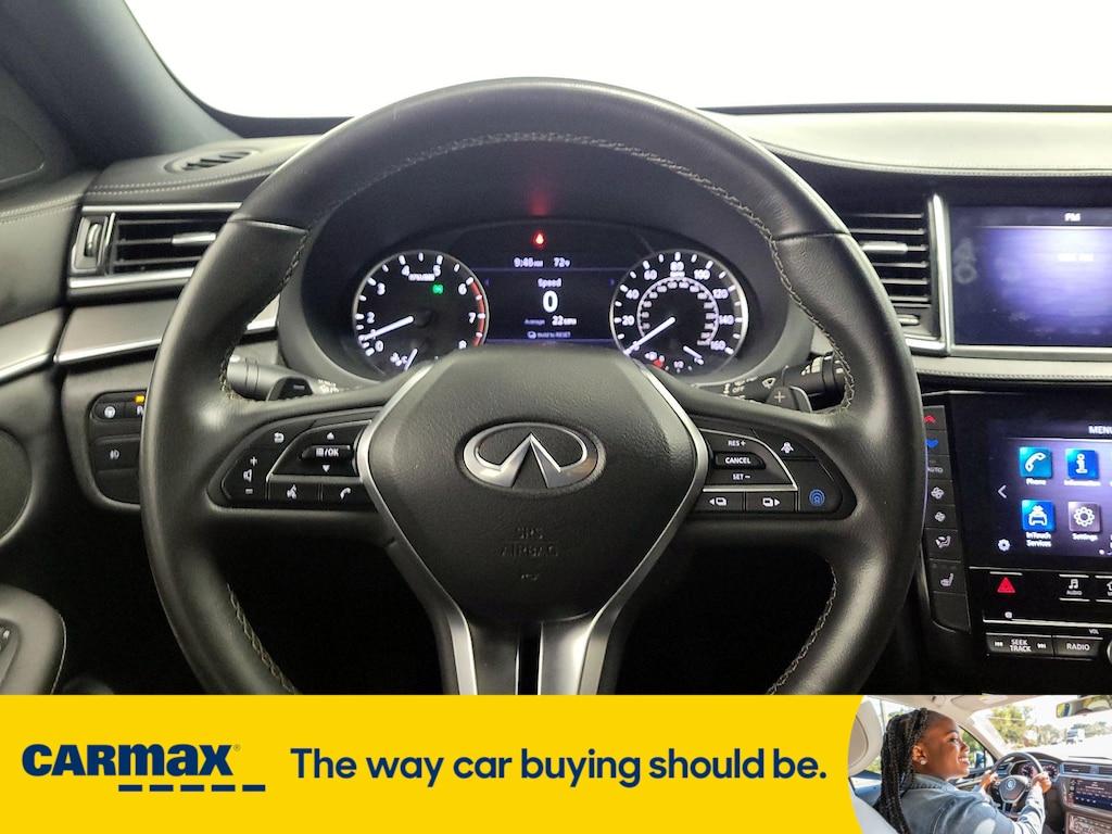 used 2022 INFINITI QX50 car, priced at $29,998