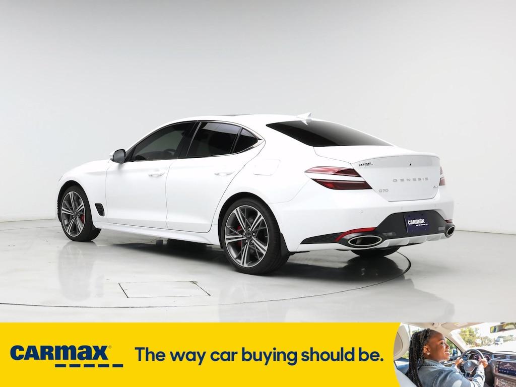 used 2025 Genesis G70 car, priced at $38,998