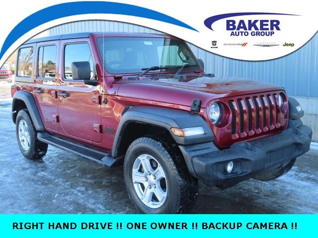 used 2021 Jeep Wrangler Unlimited car, priced at $33,495