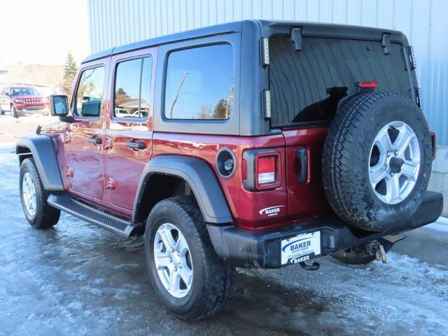 used 2021 Jeep Wrangler Unlimited car, priced at $33,495