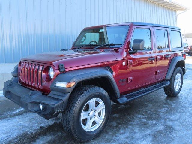 used 2021 Jeep Wrangler Unlimited car, priced at $33,495