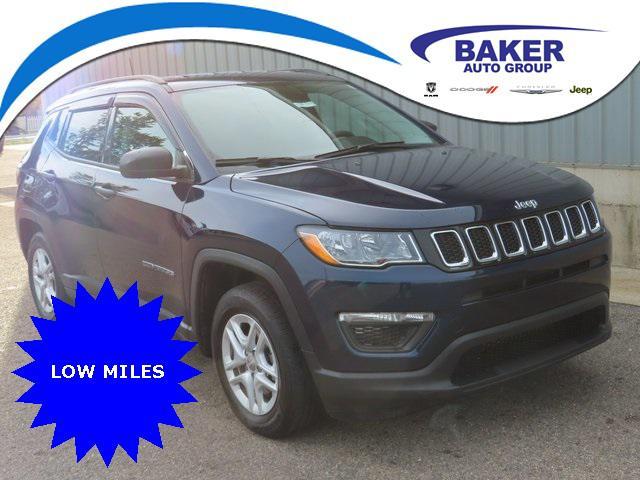 used 2021 Jeep Compass car, priced at $17,700
