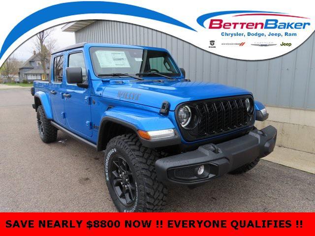 new 2024 Jeep Gladiator car, priced at $47,173