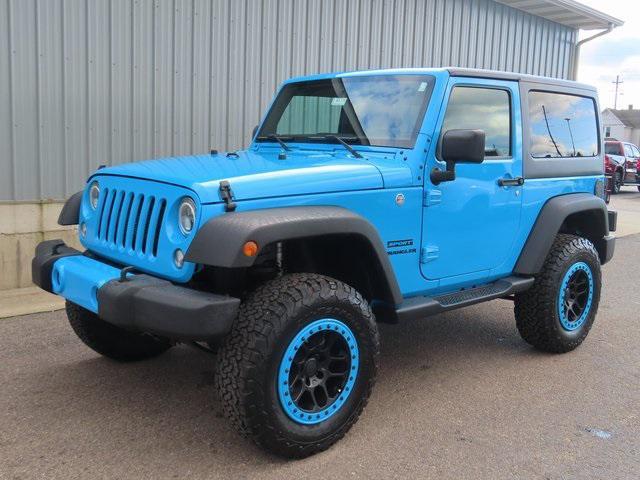 used 2017 Jeep Wrangler car, priced at $17,995