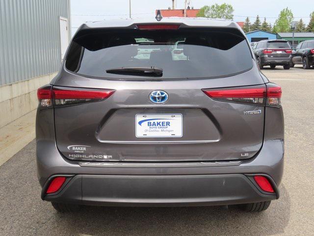 used 2023 Toyota Highlander Hybrid car, priced at $41,998