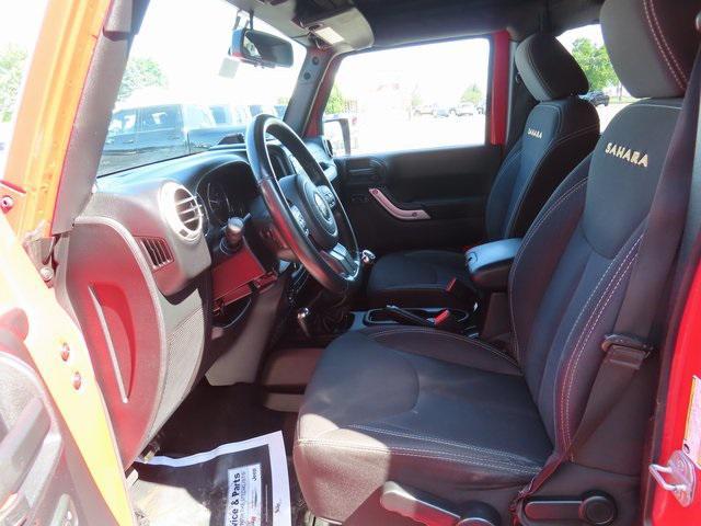used 2014 Jeep Wrangler Unlimited car, priced at $14,995