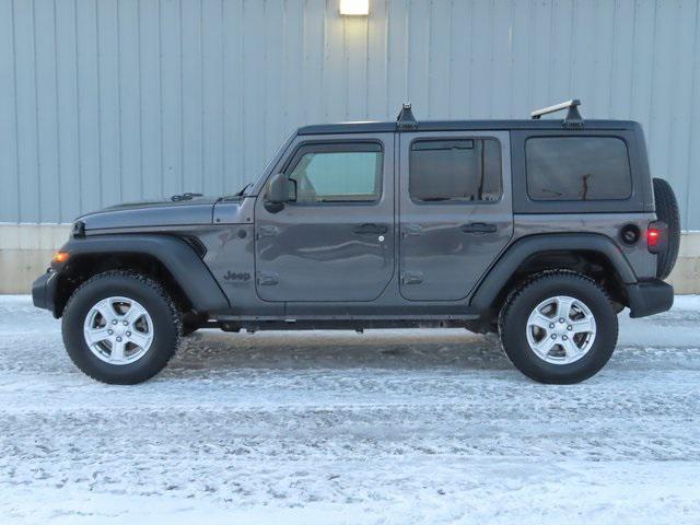 used 2021 Jeep Wrangler Unlimited car, priced at $31,555