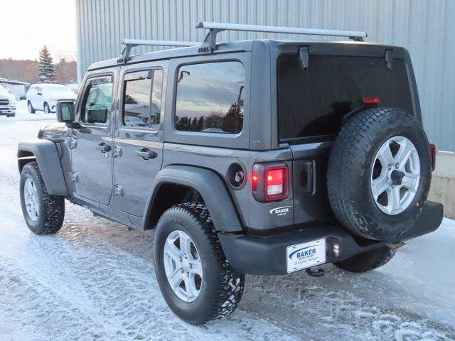 used 2021 Jeep Wrangler Unlimited car, priced at $31,555