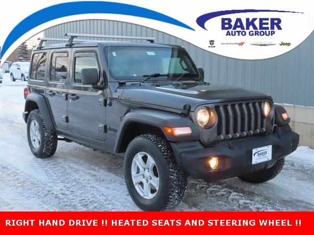 used 2021 Jeep Wrangler Unlimited car, priced at $31,555