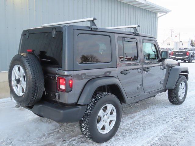 used 2021 Jeep Wrangler Unlimited car, priced at $31,555