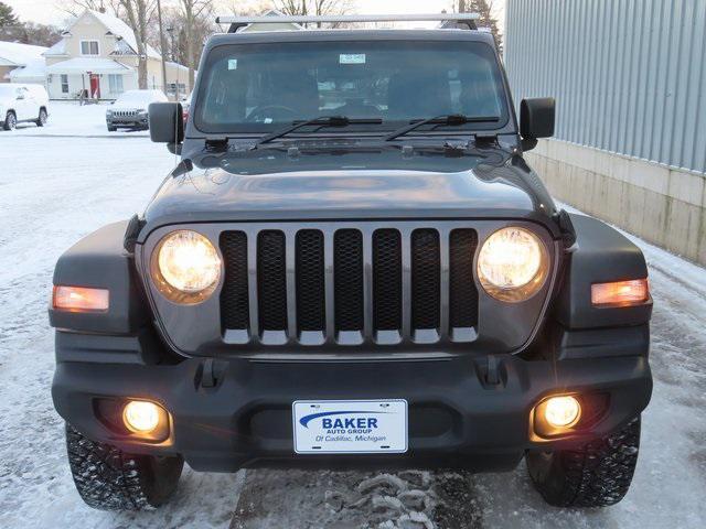 used 2021 Jeep Wrangler Unlimited car, priced at $31,555