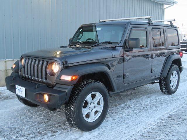 used 2021 Jeep Wrangler Unlimited car, priced at $31,555