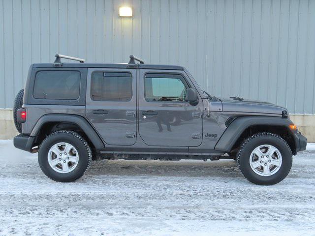 used 2021 Jeep Wrangler Unlimited car, priced at $31,555