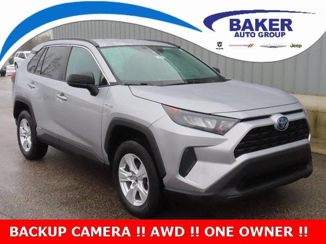 used 2021 Toyota RAV4 Hybrid car, priced at $25,995