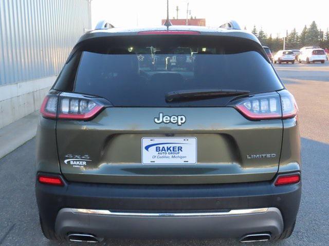 used 2021 Jeep Cherokee car, priced at $25,495