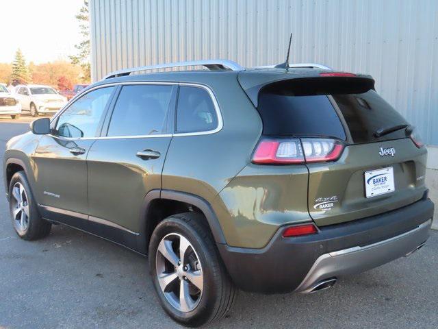 used 2021 Jeep Cherokee car, priced at $25,495