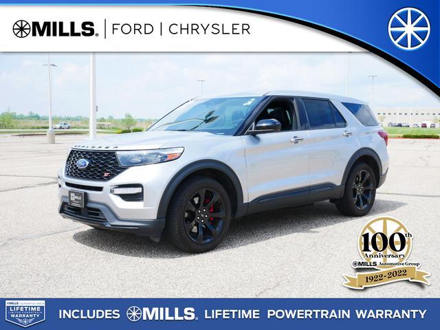 used 2022 Ford Explorer car, priced at $41,999