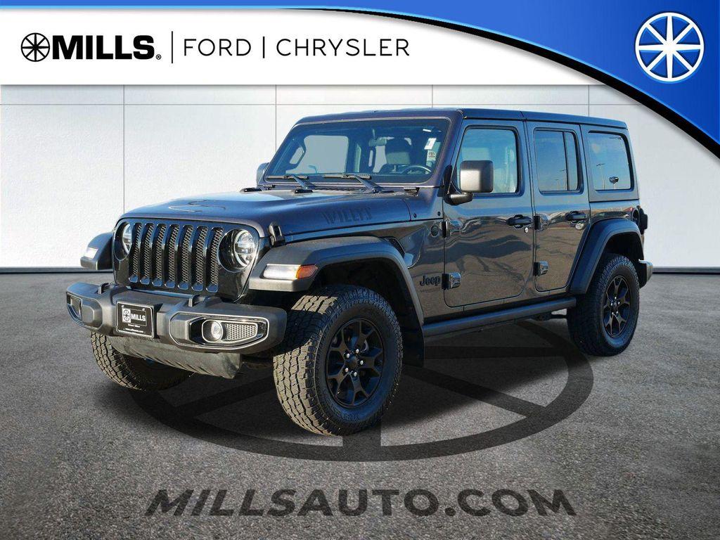 used 2021 Jeep Wrangler car, priced at $30,991