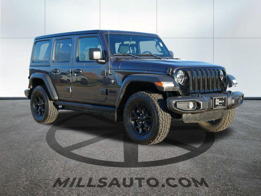 used 2021 Jeep Wrangler car, priced at $30,991