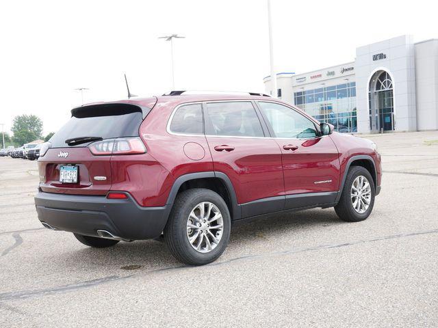 used 2021 Jeep Cherokee car, priced at $25,177