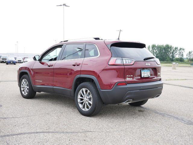 used 2021 Jeep Cherokee car, priced at $25,177