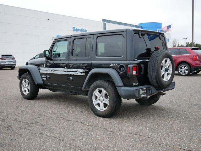 used 2021 Jeep Wrangler Unlimited car, priced at $25,877