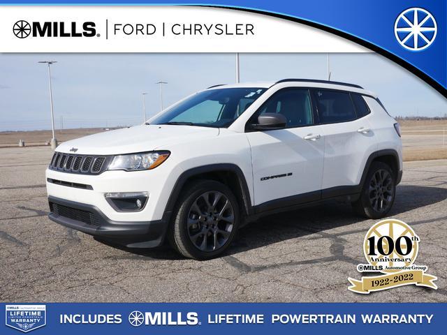 used 2021 Jeep Compass car, priced at $18,473