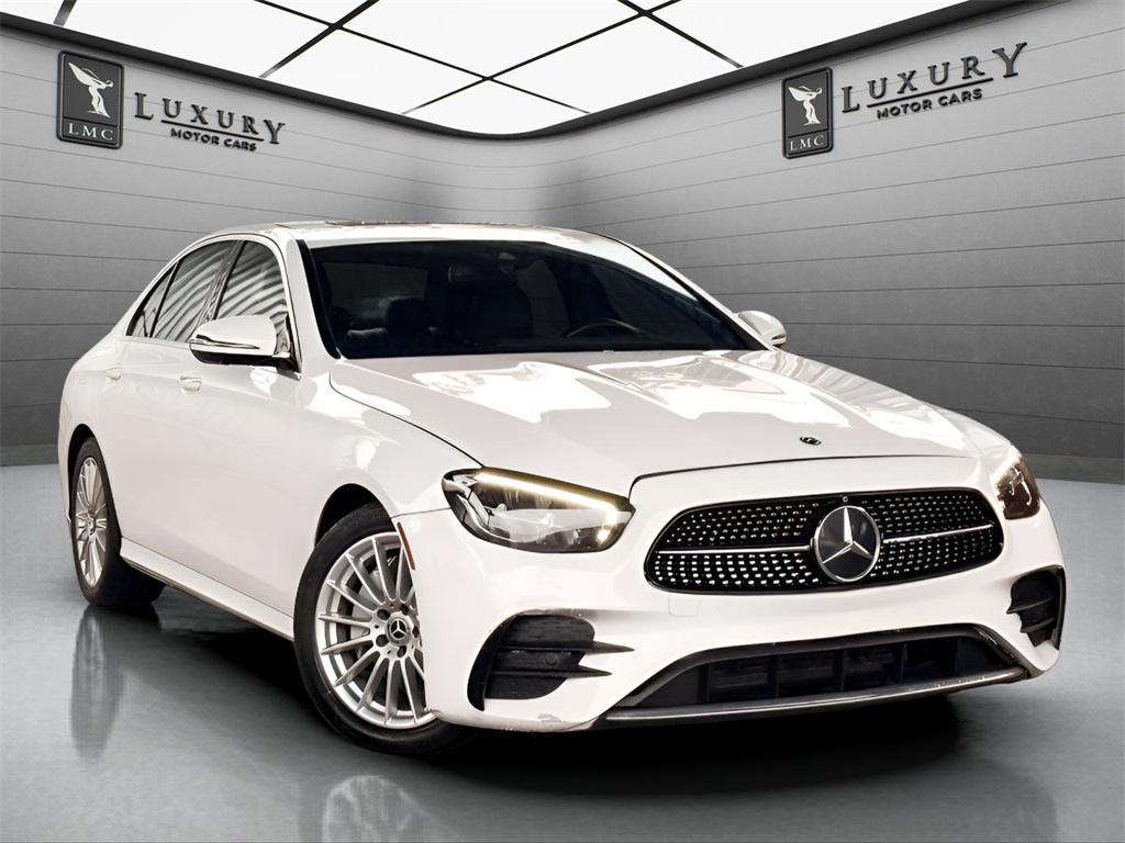 used 2021 Mercedes-Benz E-Class car, priced at $27,189