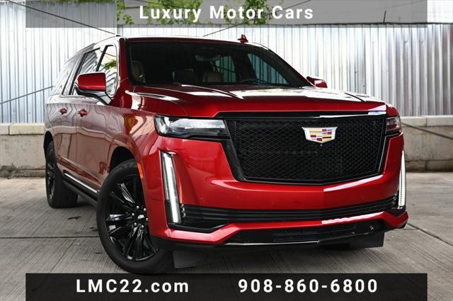 used 2021 Cadillac Escalade ESV car, priced at $60,894