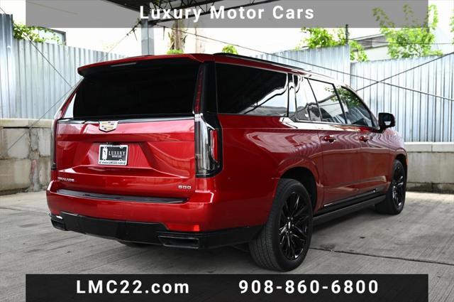 used 2021 Cadillac Escalade ESV car, priced at $60,894