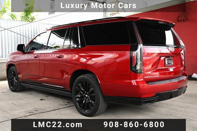 used 2021 Cadillac Escalade ESV car, priced at $60,894