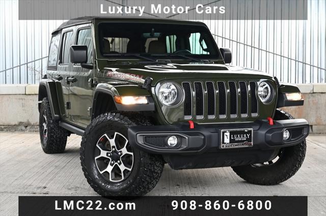 used 2021 Jeep Wrangler Unlimited car, priced at $25,221