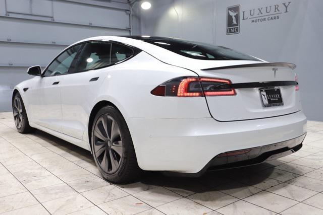 used 2021 Tesla Model S car, priced at $48,500