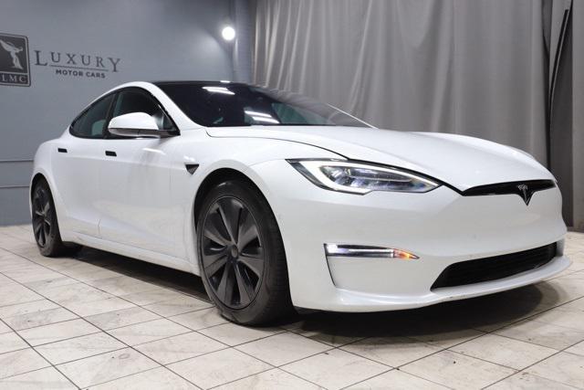 used 2021 Tesla Model S car, priced at $48,500