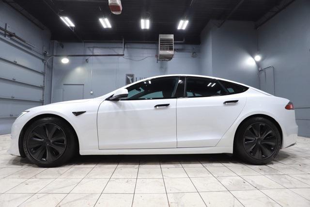 used 2021 Tesla Model S car, priced at $48,500