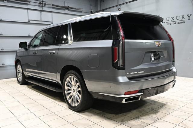 used 2022 Cadillac Escalade ESV car, priced at $58,888