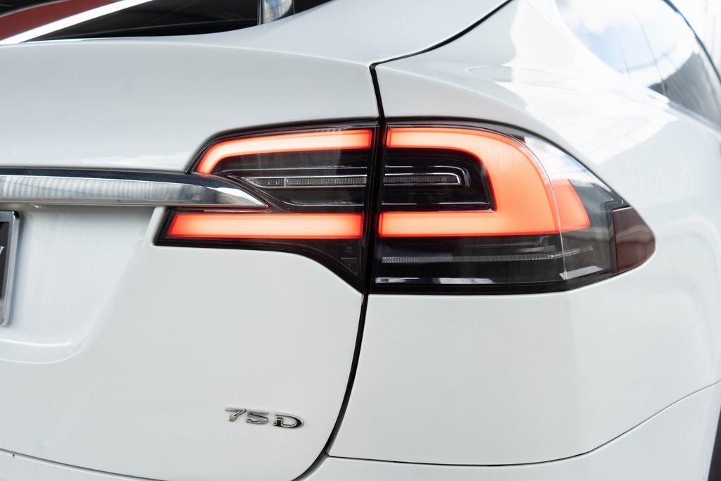 used 2018 Tesla Model X car, priced at $22,621