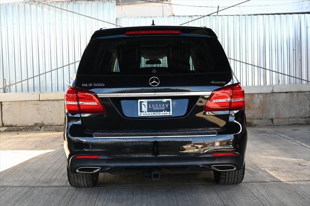 used 2018 Mercedes-Benz GLS 550 car, priced at $25,221