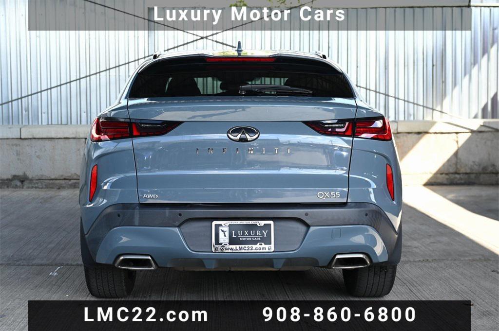 used 2022 INFINITI QX55 car, priced at $24,341