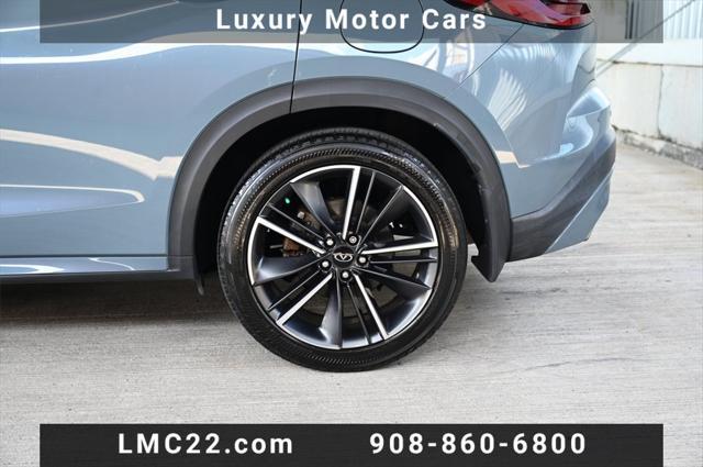 used 2022 INFINITI QX55 car, priced at $29,679