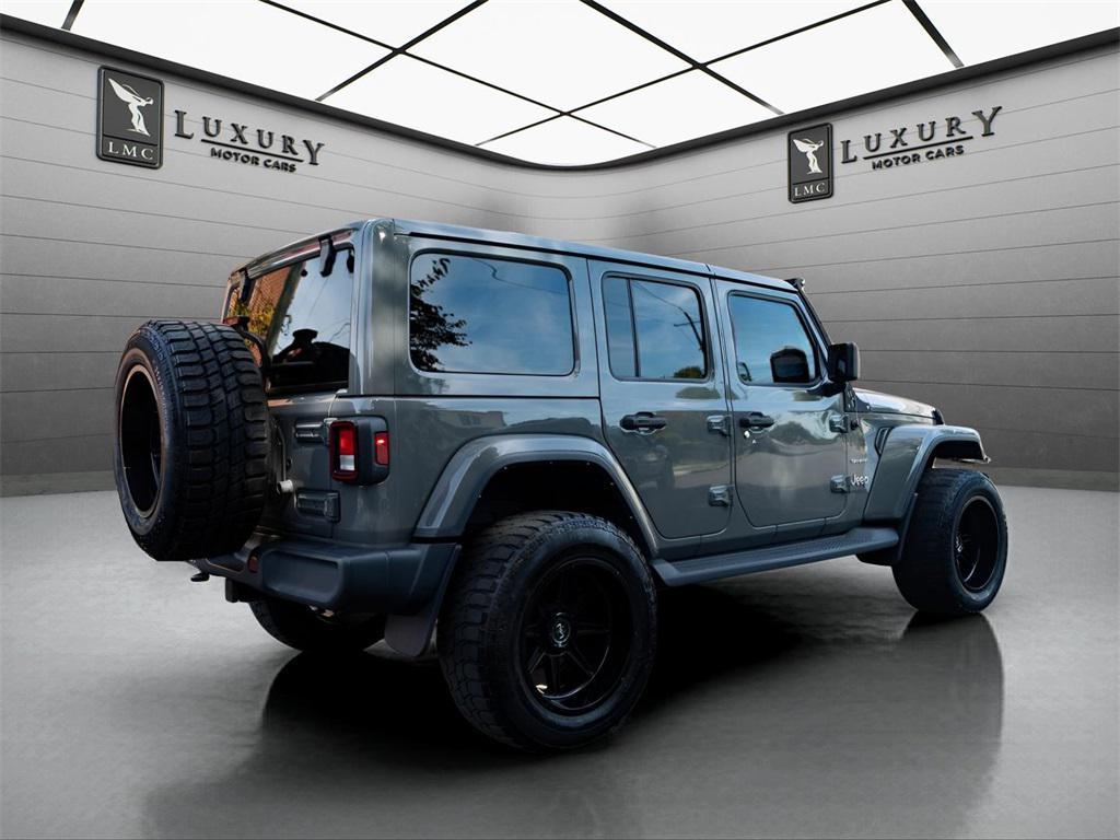 used 2021 Jeep Wrangler Unlimited car, priced at $26,951