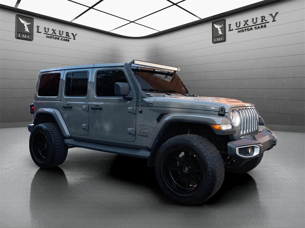 used 2021 Jeep Wrangler Unlimited car, priced at $26,998