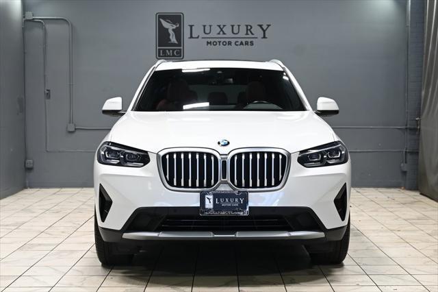 used 2022 BMW X3 car, priced at $31,824