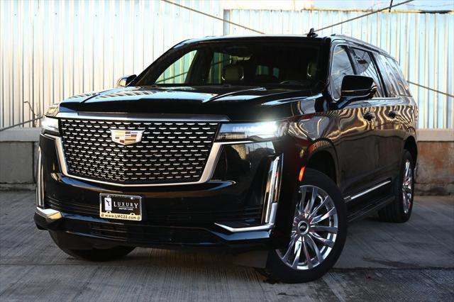 used 2022 Cadillac Escalade ESV car, priced at $63,991