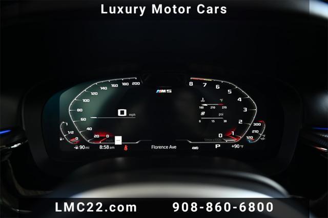 used 2021 BMW M5 car, priced at $65,397