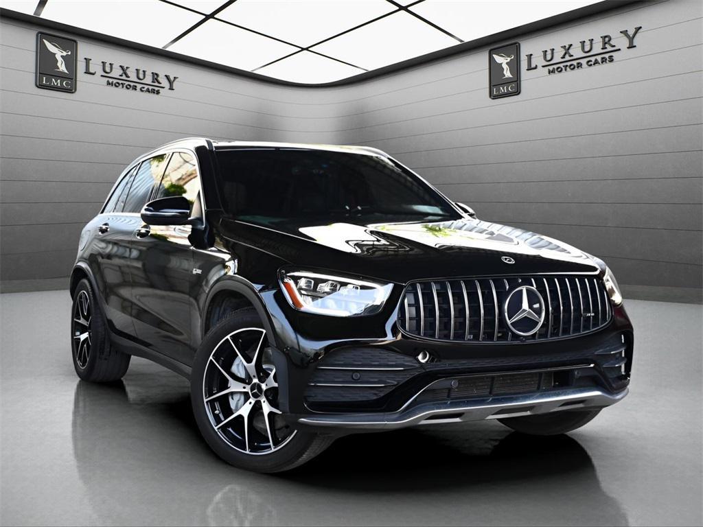 used 2021 Mercedes-Benz AMG GLC 43 car, priced at $33,998