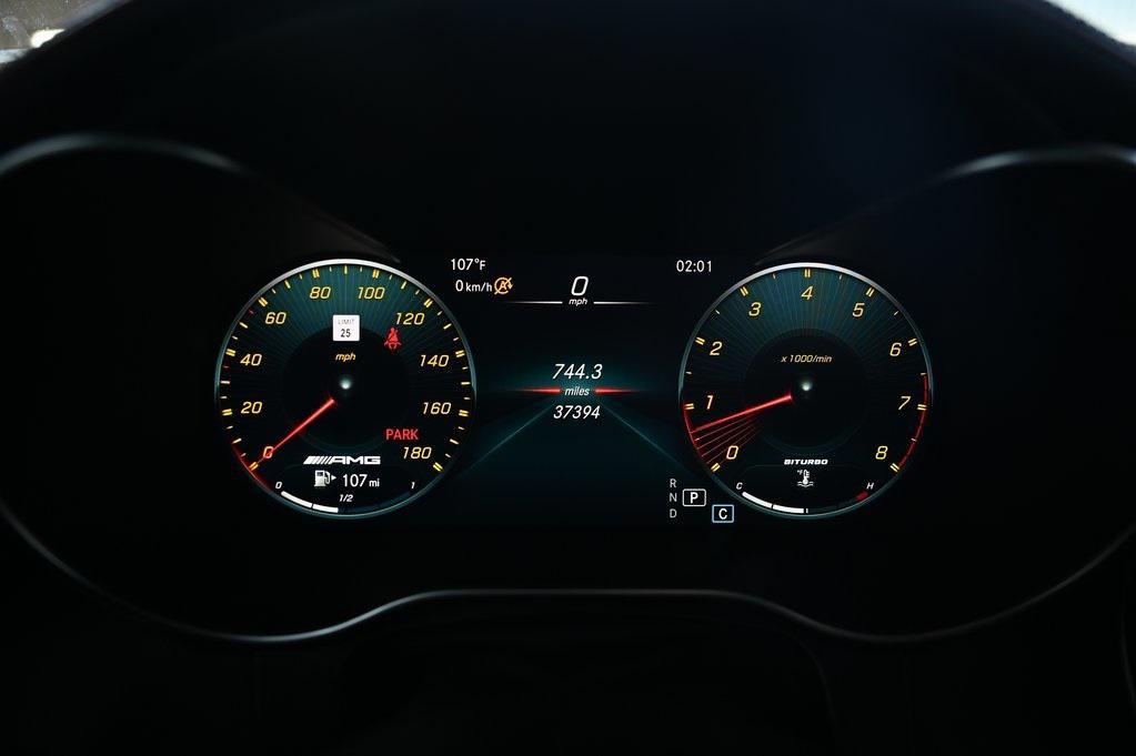 used 2021 Mercedes-Benz AMG GLC 43 car, priced at $33,998