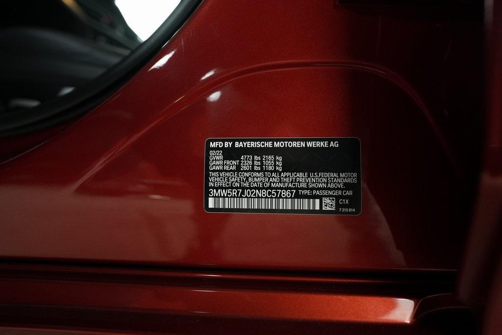 used 2022 BMW 330 car, priced at $22,494